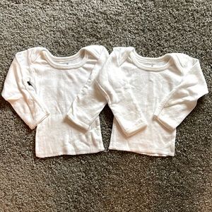 Set of 2 standardtextile Baby Long sleeve shirts, size 6 months